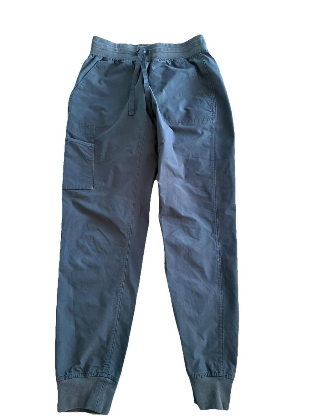 Carhartt Women’s Small Black Scrub Pants Jogger Style Pockets